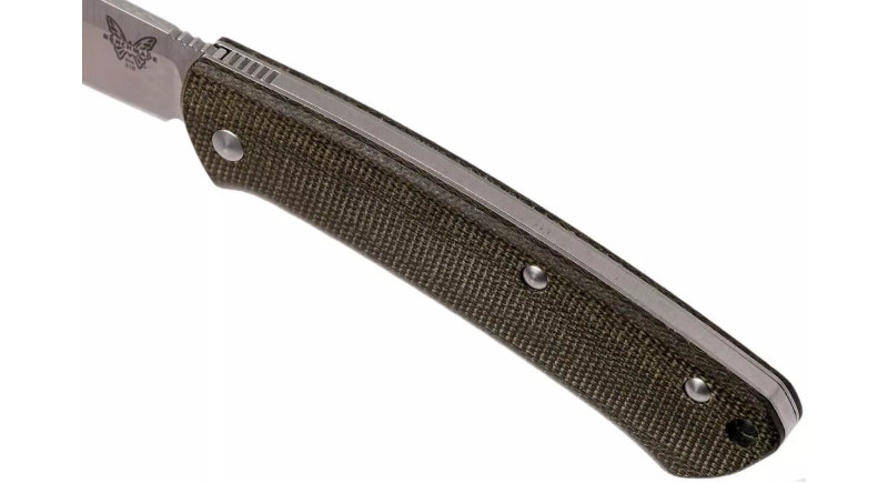 Ніж Benchmade Proper, лезо 72мм CPM S30V, руків'я Micarta OD Green, Slip Joint - 318