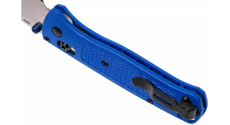 Ніж Benchmade Bugout, лезо 82мм CPM S30V, руків'я Polymer Blue, Crossbar Lock - 535