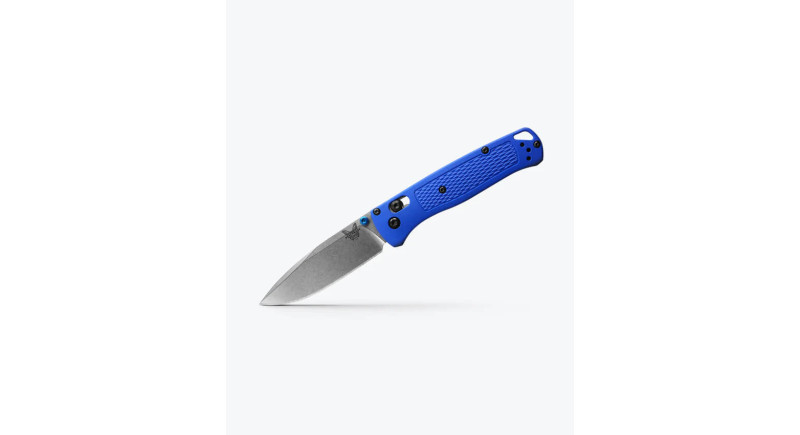 Ніж Benchmade Bugout, лезо 82мм CPM S30V, руків'я Polymer Blue, Crossbar Lock - 535