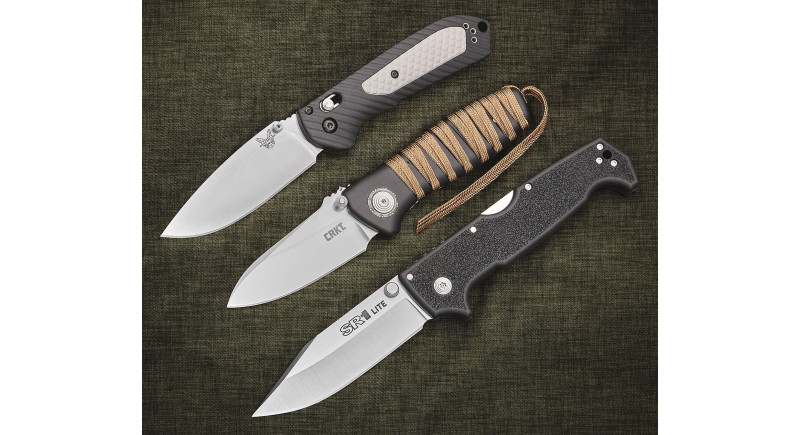 Ніж Cold Steel SR1, лезо 102мм 8Cr13MoV, руків'я Griv-Ex Black, Lockback - 62K1