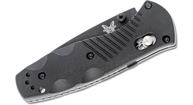 Ніж Benchmade Mini Barrage, лезо 74мм 154CM, руків'я Polymer Black, Crossbar Lock - 585BK
