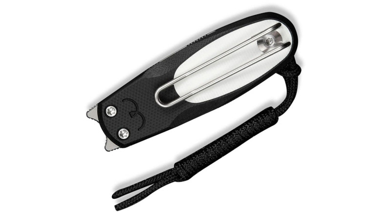 Ніж CIVIVI Purr, лезо 46мм Nitro-V, руків'я G-10 Black, White, Slip Joint - C25054-2