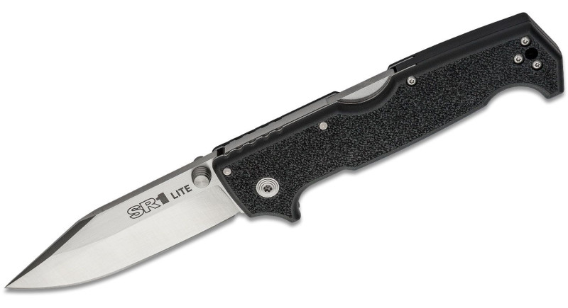 Ніж Cold Steel SR1, лезо 102мм 8Cr13MoV, руків'я Griv-Ex Black, Lockback - 62K1