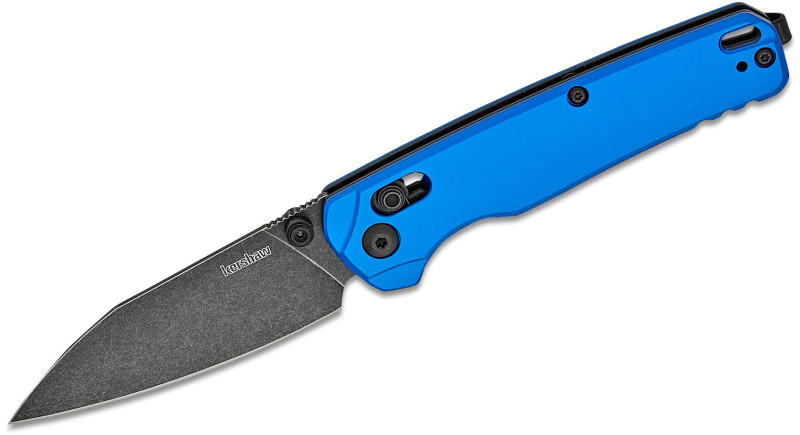 Ніж Kershaw Bel Air, лезо 79мм CPM MagnaCut, руків'я з алюмінію Blue, Crossbar Lock - KS6105NBBW