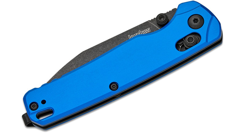 Ніж Kershaw Bel Air, лезо 79мм CPM MagnaCut, руків'я з алюмінію Blue, Crossbar Lock - KS6105NBBW