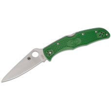 Ніж Spyderco Endura 4 Flat Ground Green FRN - C10FPGR