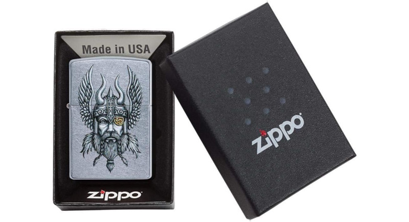 Запальничка Zippo 207 Viking Warrior Design (29871)