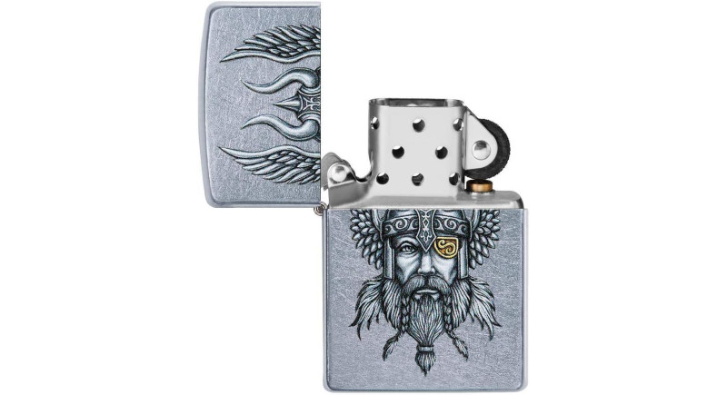 Запальничка Zippo 207 Viking Warrior Design (29871)