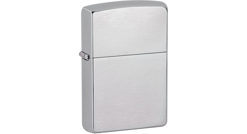 Запальничка Zippo 200 Classic Brushed Chrome Pocket Lighter