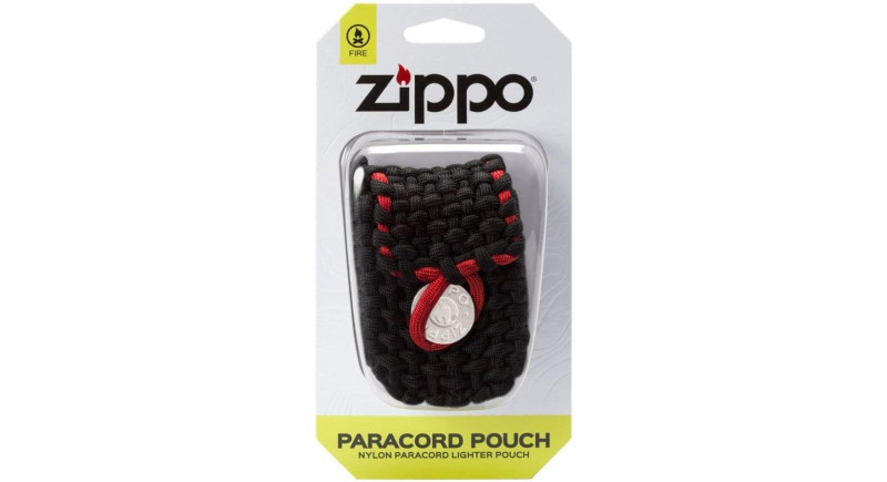 Чохол для запальнички Zippo з паракорду чорний, 40467