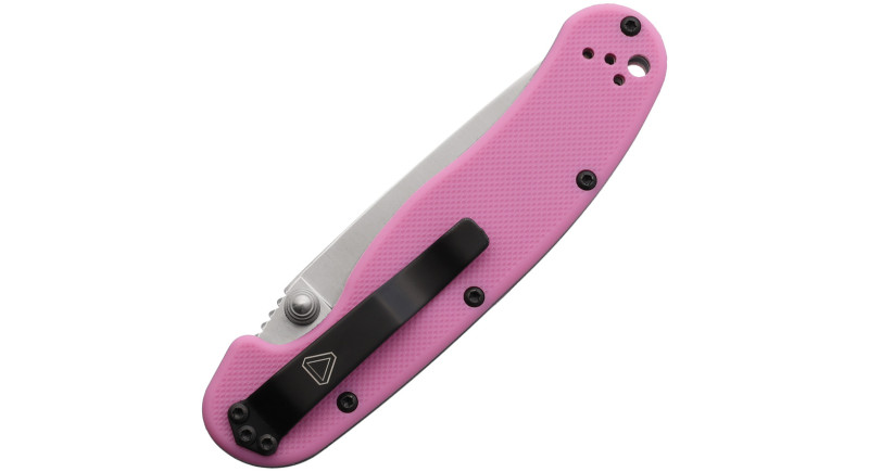 Ніж Ontario Model 2, лезо 76мм AUS-8, руків'я Nylon Pink, Liner Lock - 8862