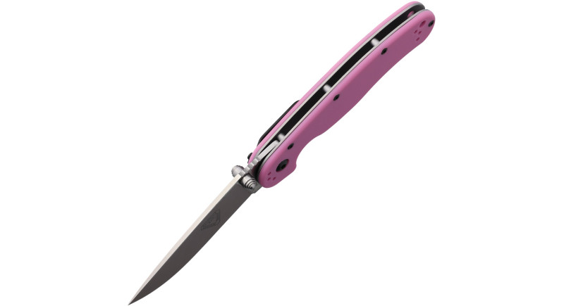 Ніж Ontario Model 2, лезо 76мм AUS-8, руків'я Nylon Pink, Liner Lock - 8862