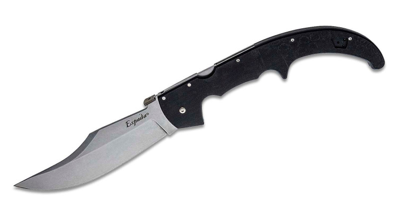 Ніж Cold Steel Espada XL, лезо 191мм AUS-10A, руків'я G-10 Black, Lockback - 62MGC