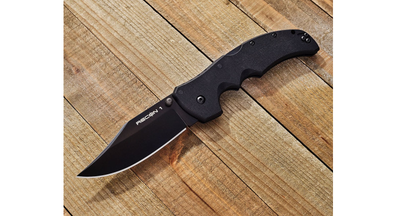 Ніж Cold Steel Recon, лезо 102мм CPM S35VN, руків'я G-10 Black, Lockback - 27BC