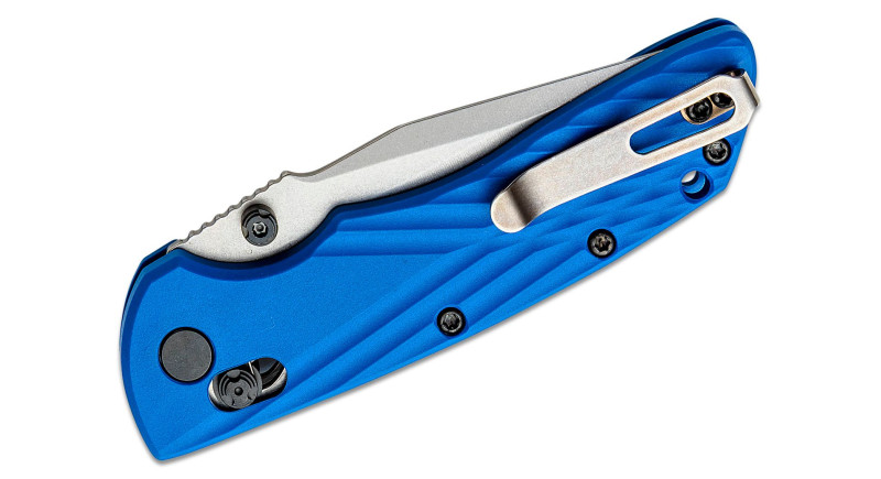 Ніж Hogue Deka, лезо 83мм CPM MagnaCut, руків'я Polymer Blue, Crossbar Lock - 24373