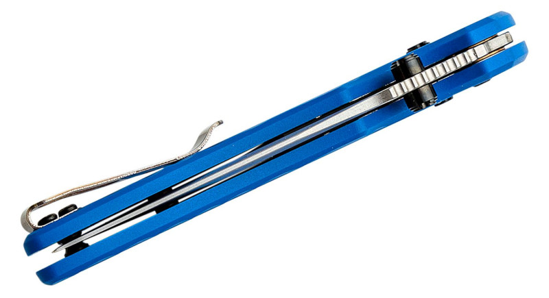 Ніж Hogue Deka, лезо 83мм CPM MagnaCut, руків'я Polymer Blue, Crossbar Lock - 24373