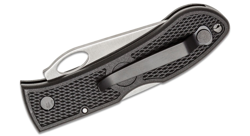 Ніж Ka-Bar Dozier, лезо 76мм AUS-8A, руків'я Zytel Black, Lockback - 4065