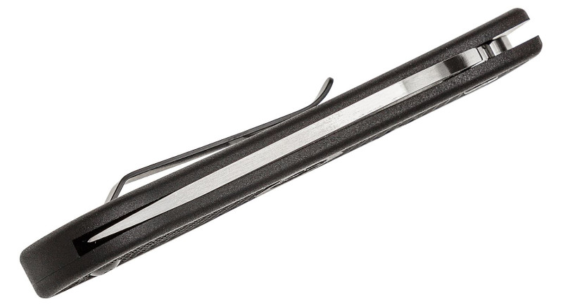 Ніж Ka-Bar Dozier, лезо 76мм AUS-8A, руків'я Zytel Black, Lockback - 4065