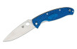 Ніж Spyderco Resilience Lightweight Blue FRN - C142PBL Ніж Spyderco Resilience Lightweight Blue FRN - C142PBL
