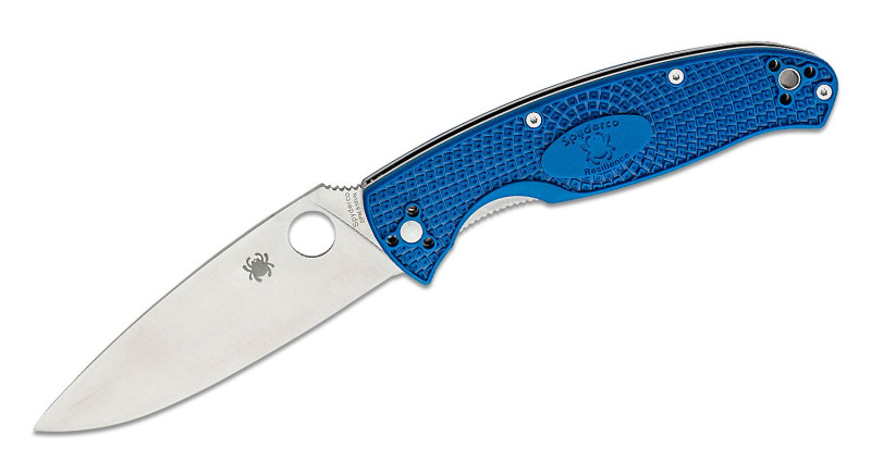 Ніж Spyderco Resilience, лезо 108мм CPM S35VN, руків'я FRN Blue, Liner Lock - C142PBL