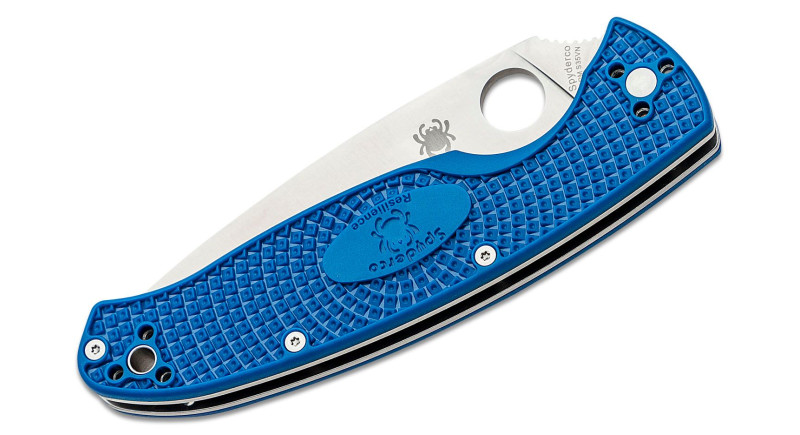 Ніж Spyderco Resilience, лезо 108мм CPM S35VN, руків'я FRN Blue, Liner Lock - C142PBL
