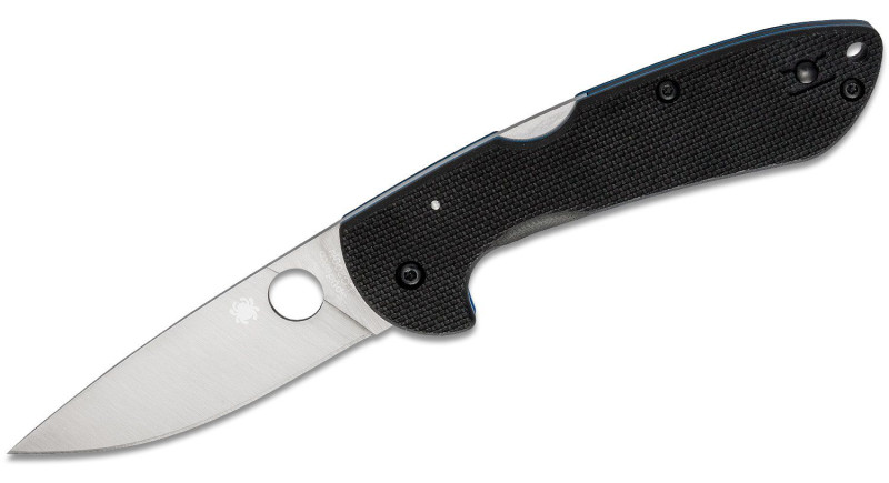 Ніж Spyderco Siren, лезо 92мм LC200N, руків'я G-10 Black, Lockback - C247GP