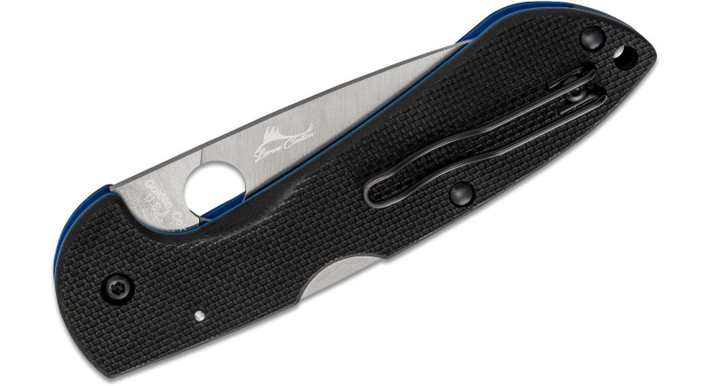 Ніж Spyderco Siren, лезо 92мм LC200N, руків'я G-10 Black, Lockback - C247GP