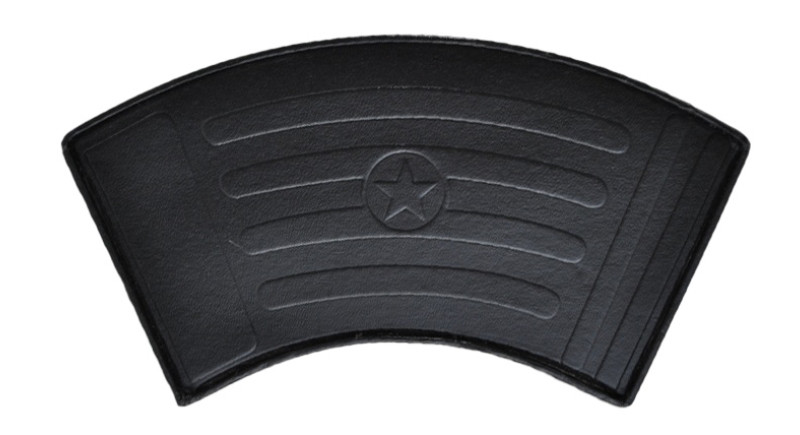 Ніж Boker Kalashnikov, лезо 83мм D2, руків'я з алюмінію Black, Button Lock -