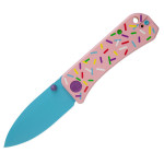 Ніж WE Co. Dessert Warrior Banter Pink G-10 - Donut