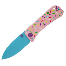 Ніж WE Co. Dessert Warrior Banter Pink G-10 - Donut