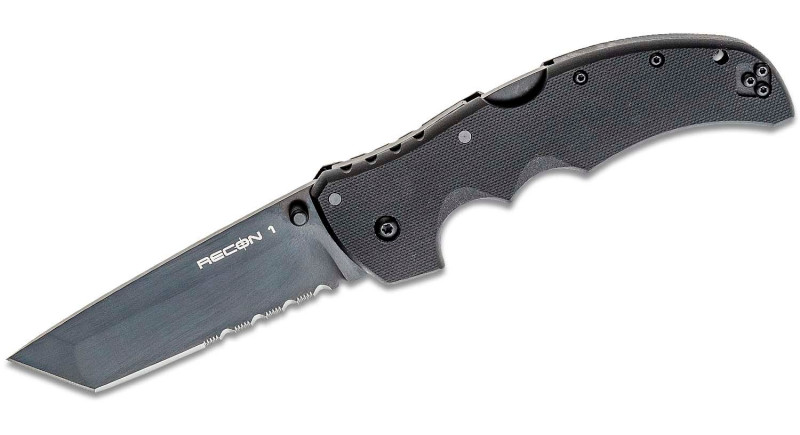 Ніж Cold Steel Recon, лезо 102мм CPM S35VN, руків'я G-10 Black, Lockback - 27BTH