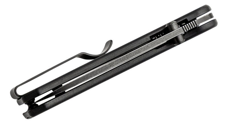 Ніж Knafs Lander, лезо 70мм D2, руків'я G-10 Black, Liner Lock - KNAFS-00066