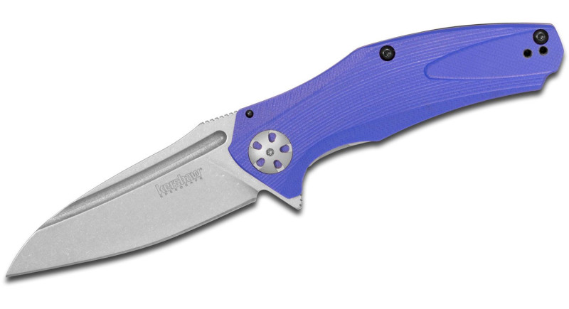 Ніж Kershaw Natrix, лезо 83мм 8Cr13MoV, руків'я G-10 Blue, Frame Lock - 7007BL