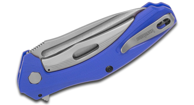 Ніж Kershaw Natrix, лезо 83мм 8Cr13MoV, руків'я G-10 Blue, Frame Lock - 7007BL