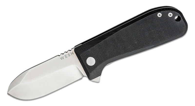 Ніж WESN ALLMAN, лезо 70мм CPM S35VN, руків'я G-10 Black, Frame Lock -