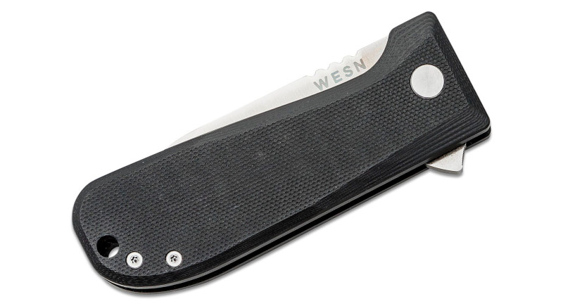 Ніж WESN ALLMAN, лезо 70мм CPM S35VN, руків'я G-10 Black, Frame Lock -