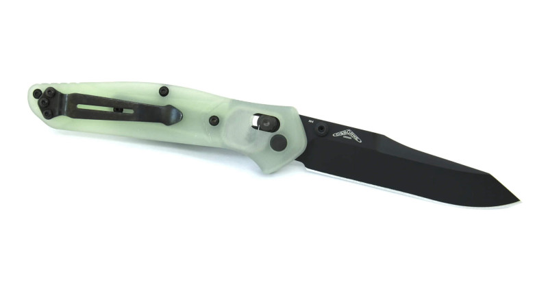 Ніж Benchmade 940 Osborne, лезо 86мм CPM M4, руків'я G-10 Jade, Crossbar Lock - 940BK-2004