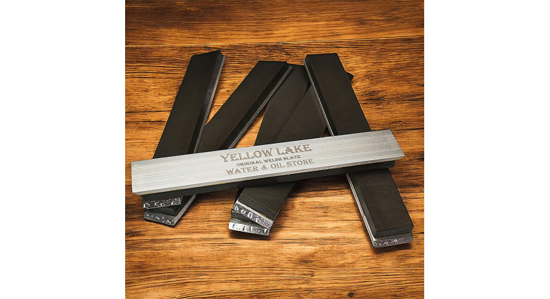 Камінь для заточування сланець Yellow Lake Green (Welsh Green Slate)