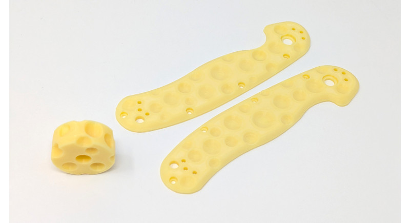 Накладки для Ontario Rat 2 Cheese Edition з намистиною