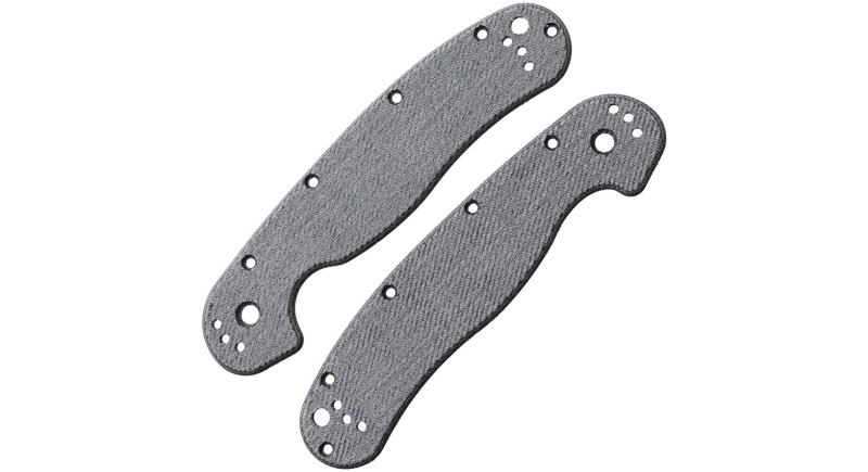 Накладки для Ontario Rat 1 - Micarta Denim