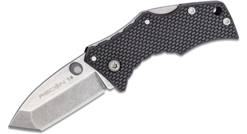 Ніж Cold Steel Recon 1, лезо 51мм Stainless Steel, руків'я Polymer Black, Lockback - 27DT