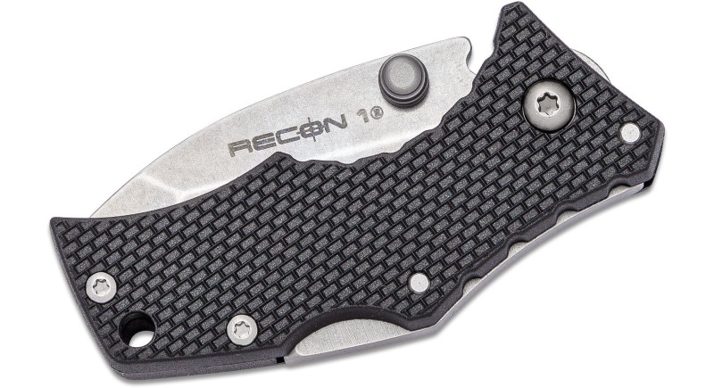 Ніж Cold Steel Recon 1, лезо 51мм Stainless Steel, руків'я Polymer Black, Lockback - 27DT