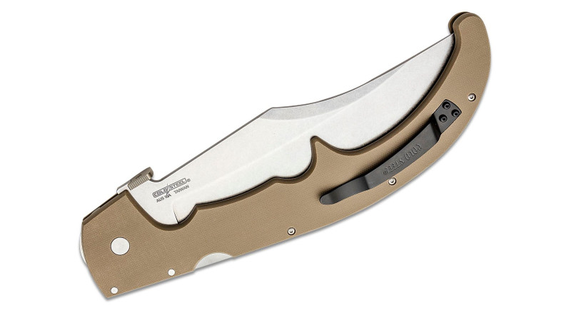 Ніж Cold Steel Espada XL, лезо 191мм AUS-10A, руків'я G-10 Brown, Lockback - 62MGCDEBK
