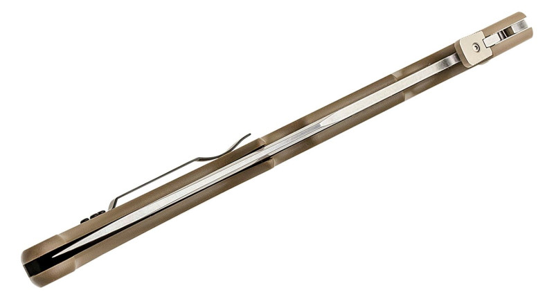 Ніж Cold Steel Espada XL, лезо 191мм AUS-10A, руків'я G-10 Brown, Lockback - 62MGCDEBK