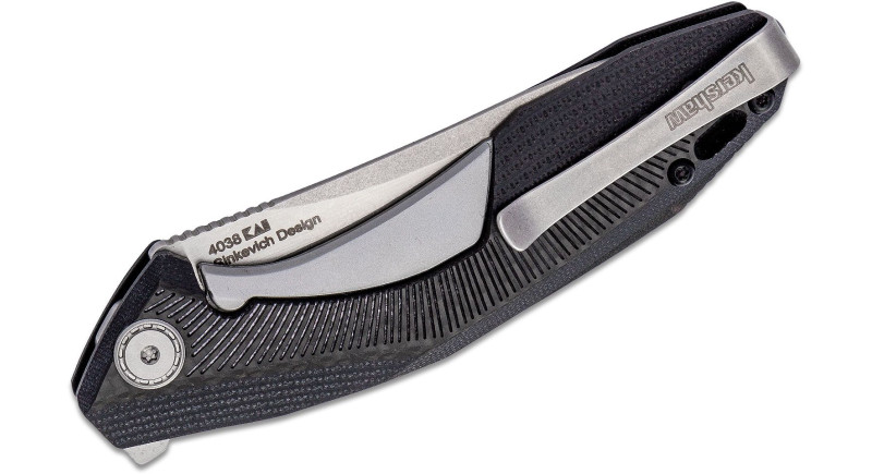 Ніж Kershaw Tumbler, лезо 83мм D2, руків'я G-10 Black, Frame Lock - 4038