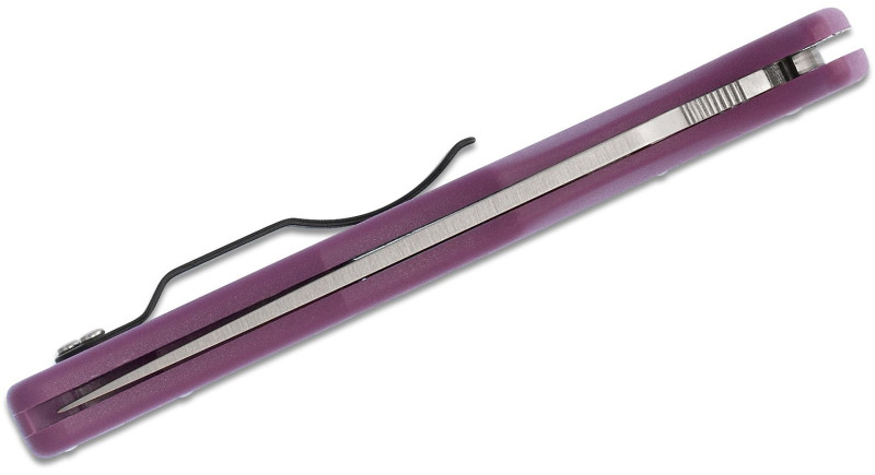 Ніж Spyderco Endura, лезо 95мм VG10, руків'я Polymer Purple, Lockback - C10FPPR