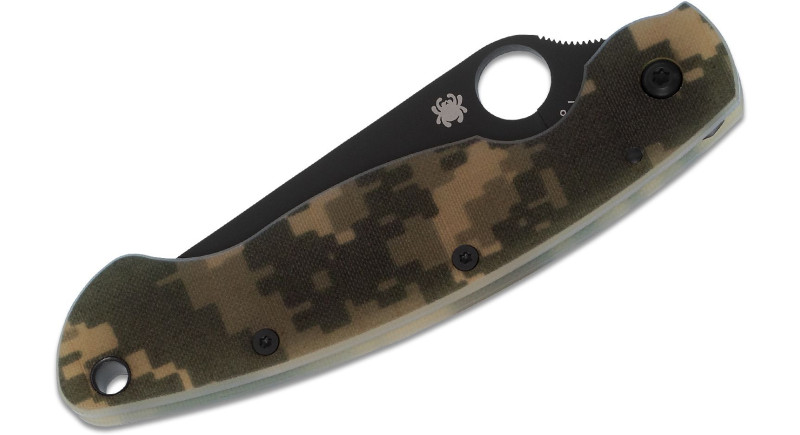 Ніж Spyderco Military, лезо 102мм CPM S30V, руків'я G-10 Green, Liner Lock - C36GPCMOBK