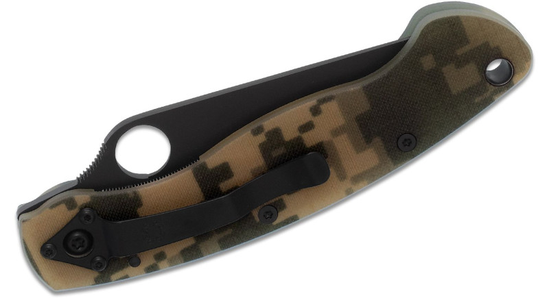 Ніж Spyderco Military, лезо 102мм CPM S30V, руків'я G-10 Green, Liner Lock - C36GPCMOBK