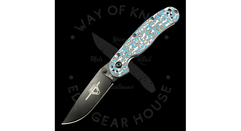 Накладки для Ontario Rat 2 - Blueberry Cream Carbon Fiber