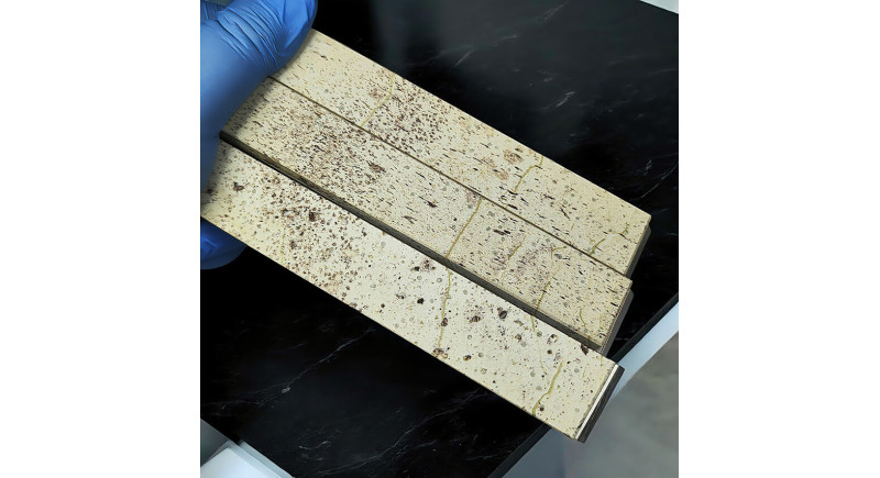 Binsui 備水 Japanese Natural Stone натуральний японський точильний камінь формату Apex - 152-12-6,7мм
